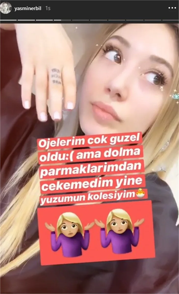 Yasmin Erbil'i çıldırtan mesaj!