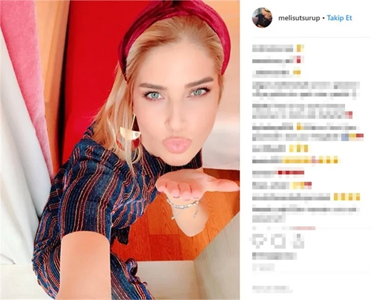 Melis Sütşurup bıçak altına yattı!