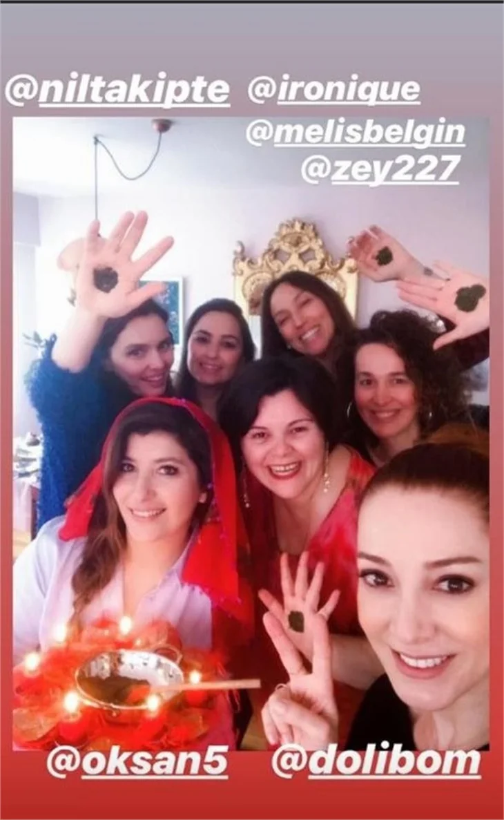 Şebnem Bozoklu'ya dostlarından sürpriz!