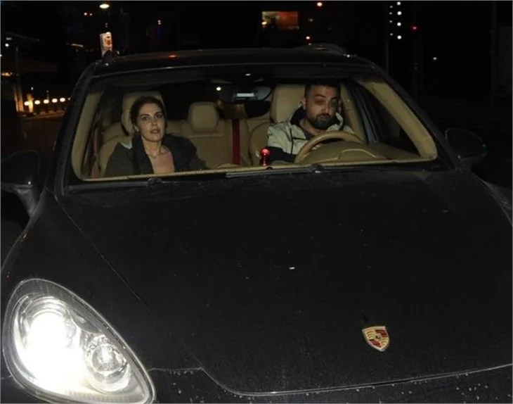 Mustafa Sandal'dan Melis Sütşurup'a özel şoförlü araba jesti!