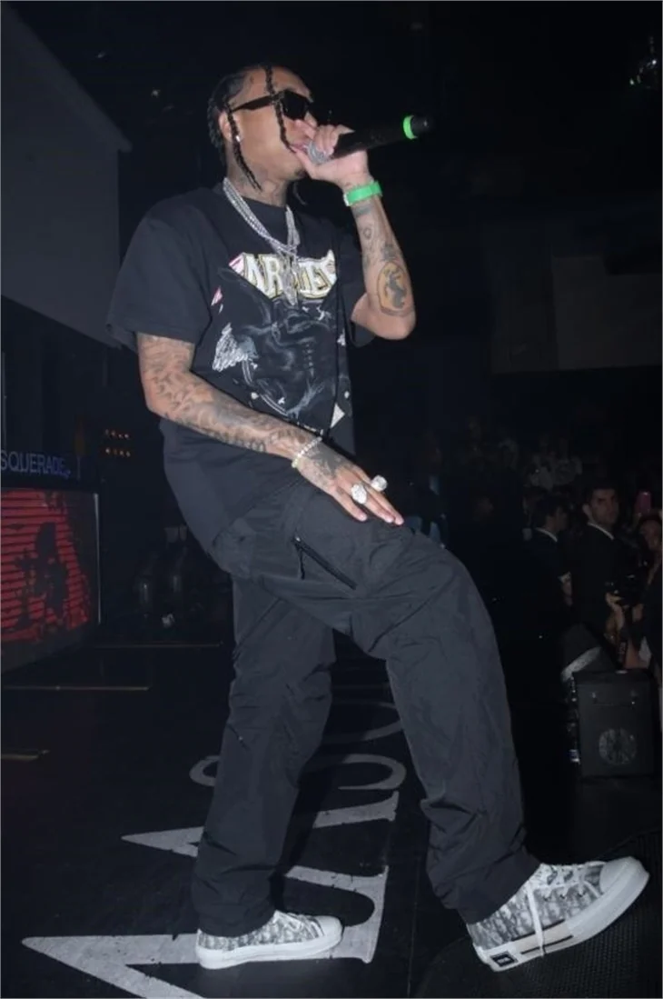 Tyga, İstanbul’daki konserine servetle çıktı!