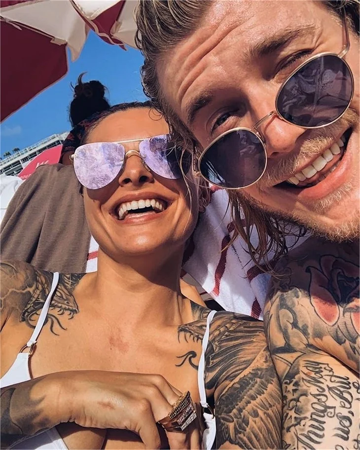 Loris Karius'un sevgilisi Sophia Thomalla'dan büyük fedakarlık!