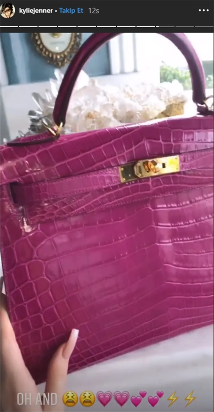 Kylie Jenner'a 420 bin TL'lik hediye!