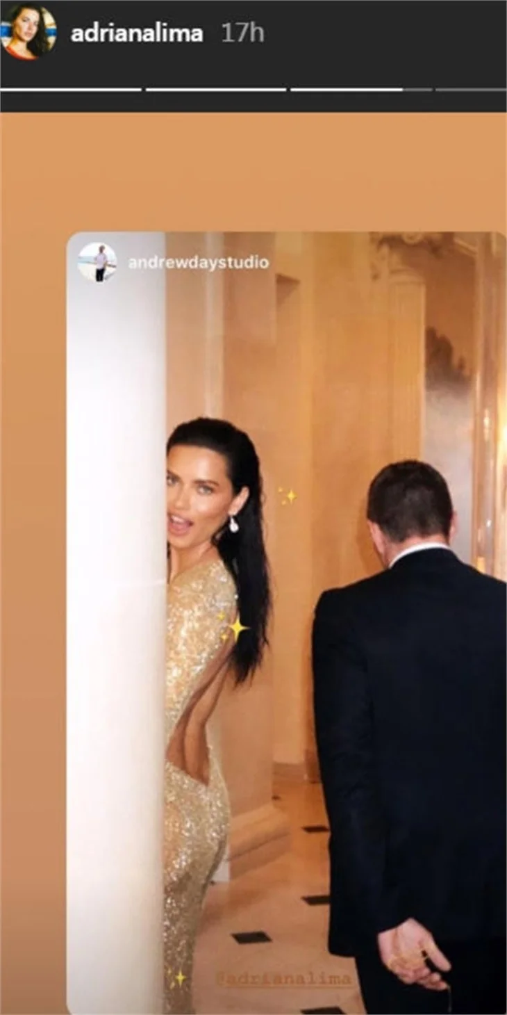 Adriana Lima sosyal medya hesabından açıkladı: "Senin için geliyorum"