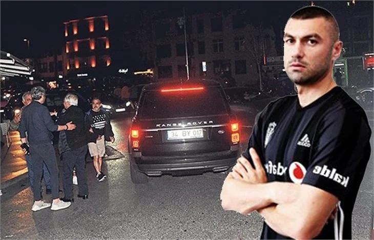 Burak Yılmaz trafiği birbirine kattı!