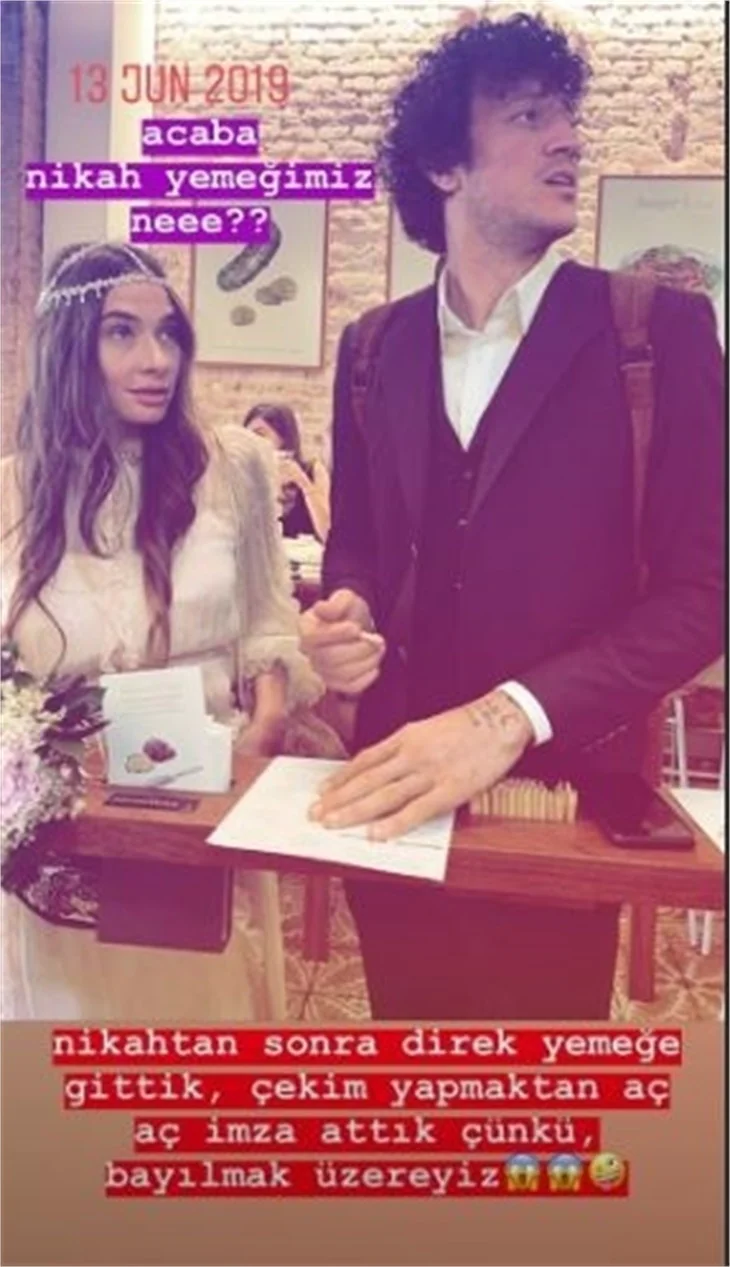 Müge Boz ile Caner Erdeniz evlendi!