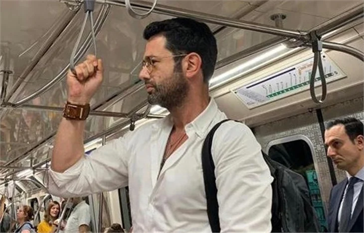 Keremcem'in imdadına metro yetişti!