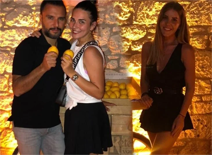 Alişan ve Buse Varol, Eda Erol'la karşılaştı!