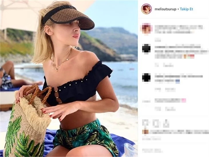 Melis Sütşurup'tan imalı gönderme!