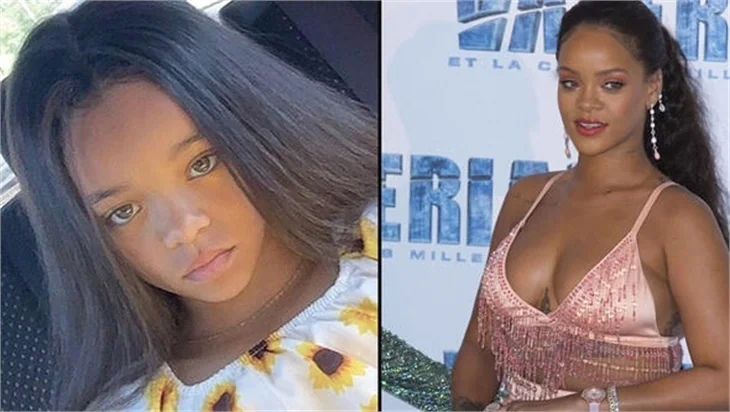 Rihanna'ya tıpa tıp benzeyen kız ortalığı karıştırdı! "Ne zaman çocuk doğurdun?"