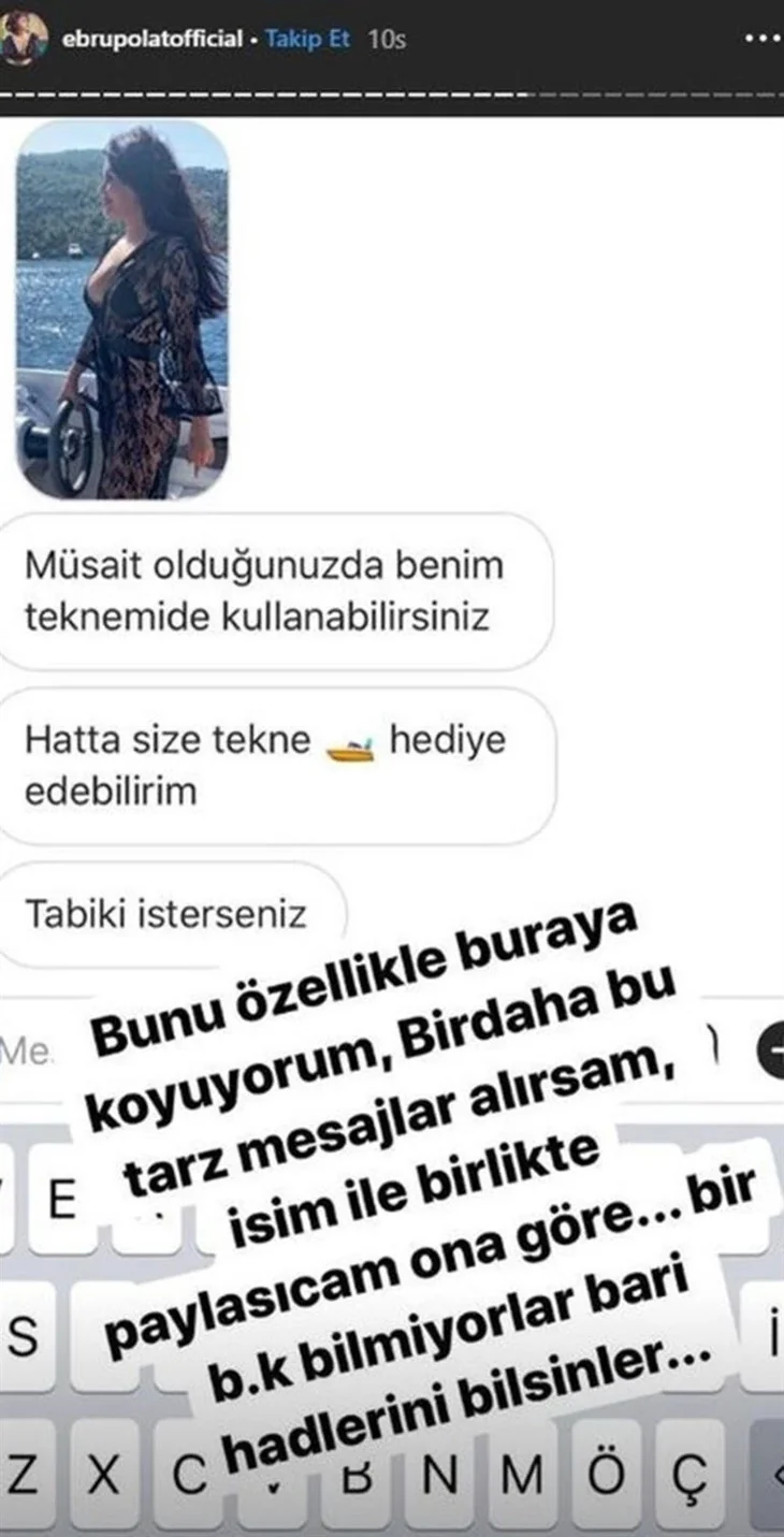 Ebru Polat o teklifi ifşa etti!