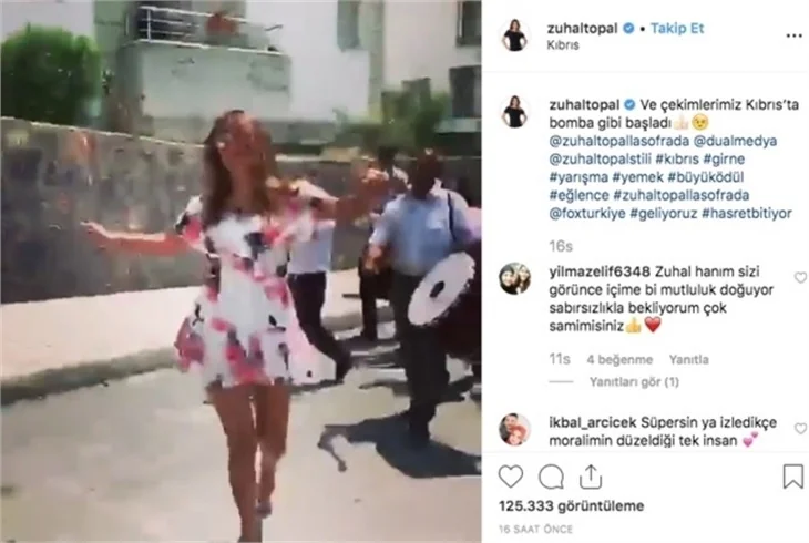 Zuhal Topal, Kıbrıs'tan paylaştı, sevenleri şaştı!