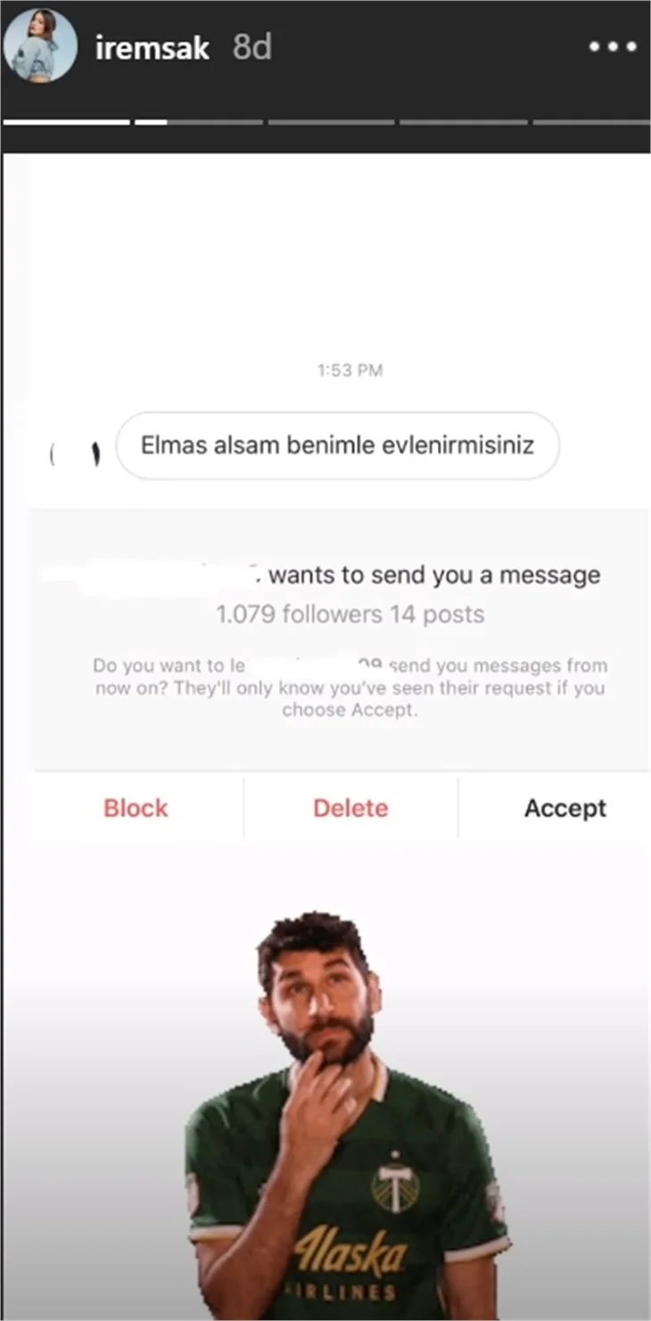 İrem Sak o mesajları ifşa etti!