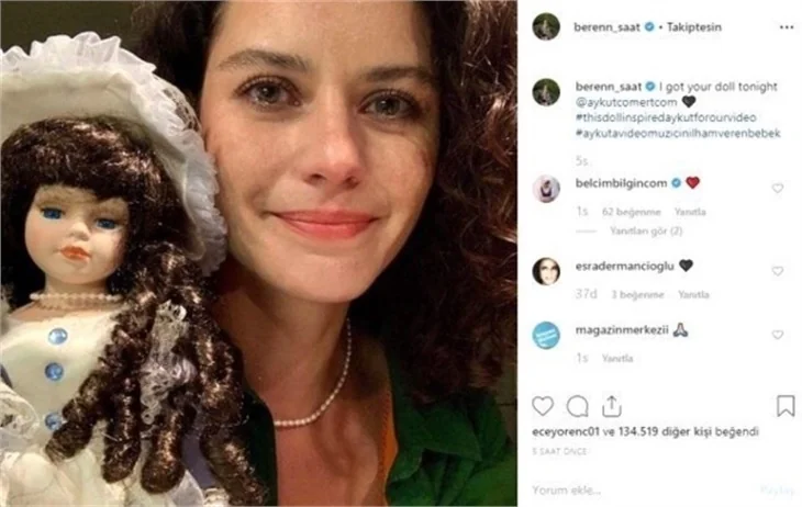 Beren Saat ve Nebahat Çehre’den duygulandıran mesajlaşma...