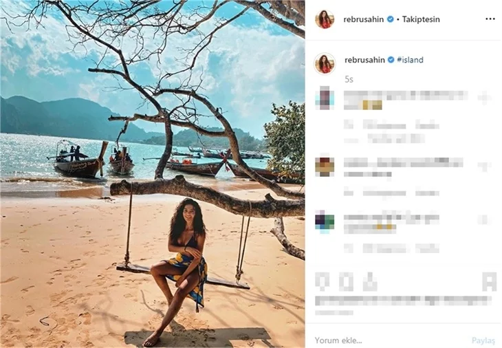Ebru Şahin'in Phuket özlemi!