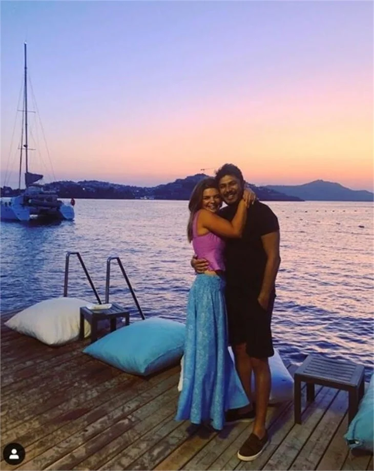 Pelin Karahan''dan eşine romantik kutlama!