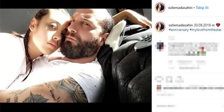 Şarkıcı Berkay evlilik yıldönümünü böyle kutladı!