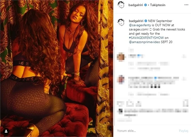 Rihanna, Instagram'ı salladı!