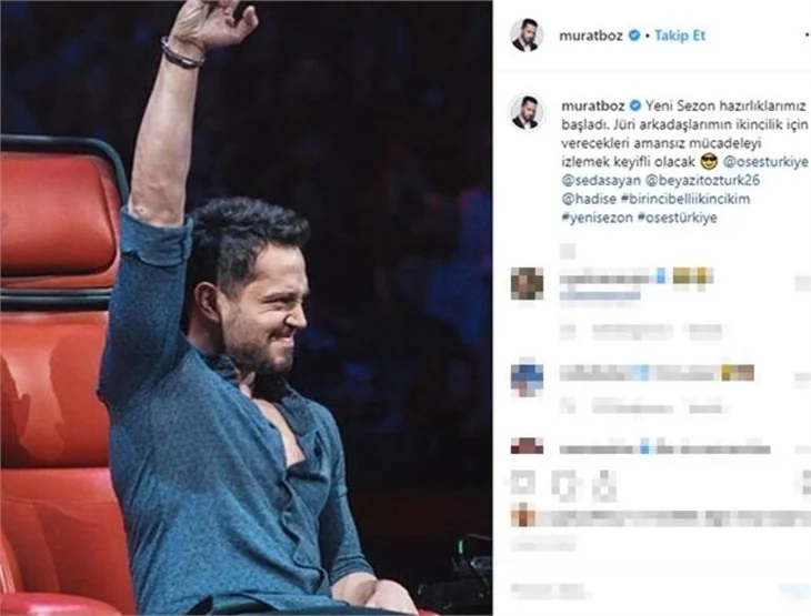 Murat Boz'un 'O Ses' mesajı olay oldu!