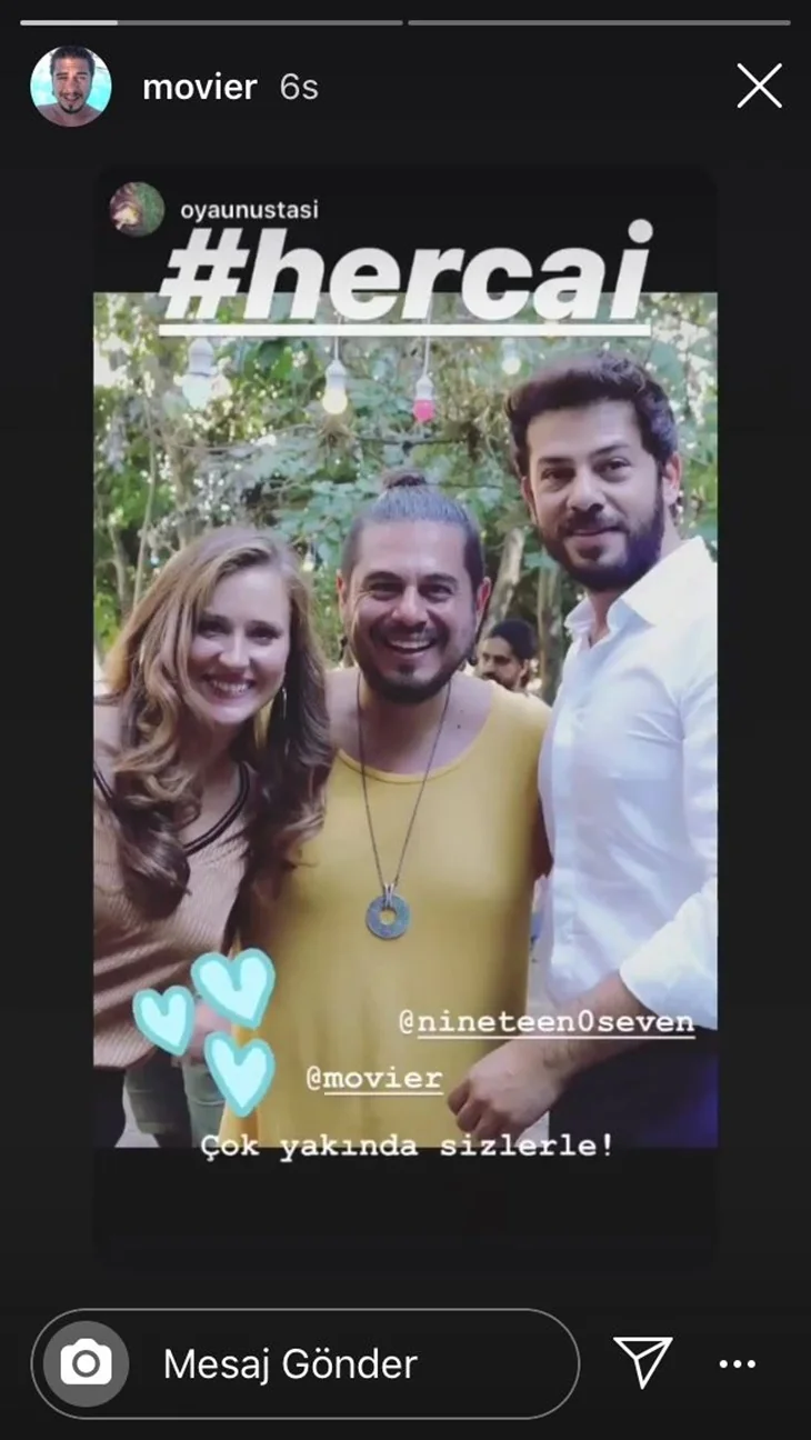 Hercai setinden yeni fotoğraflar geldi!