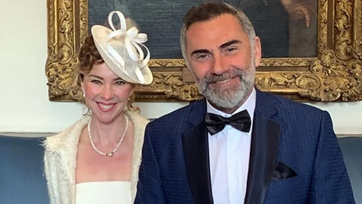 Ünlü oyuncular Londra'da evlendi!