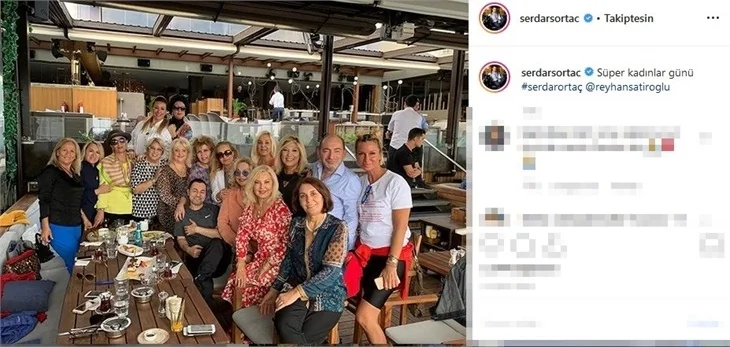 Serdar Ortaç kadınlar için paylaştı!