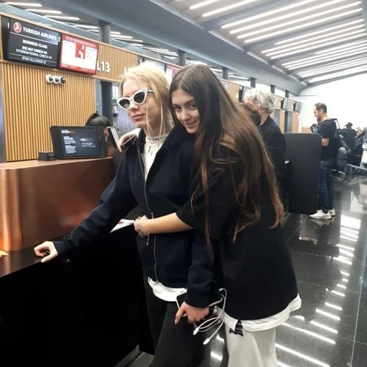 Aleyna Tilki, Amerika'ya gitti!