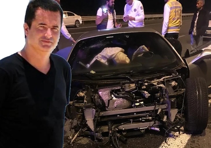 Acun Ilıcalı: "Talihsiz bir trafik kazası geçirdim"