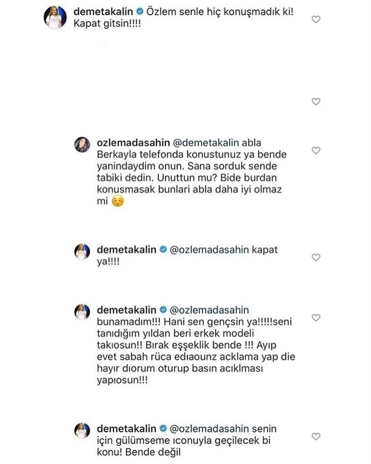 Sosyal medyada birbirlerine girdiler! Dostluk bitti!