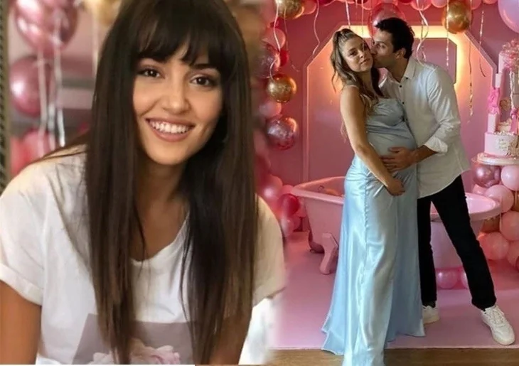 Hande Erçel'in ablası Gamze Erçel doğacak kızına annesinin adını verecek!