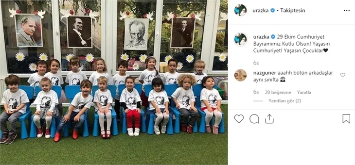 Ünlülerin 29 Ekim Cumhuriyet Bayramı paylaşımları!
