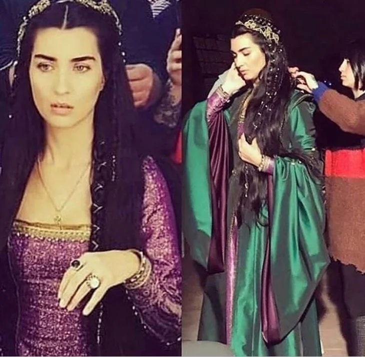 Ottoman Rising'ten Tuba Büyüküstün'lü ilk kareler..