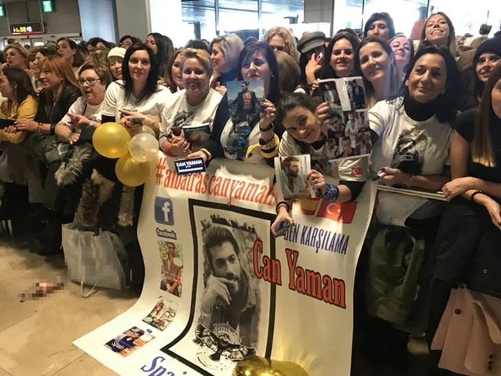 Can Yaman, Madrid'i de karıştırdı! Tam 2 bin kişi...
