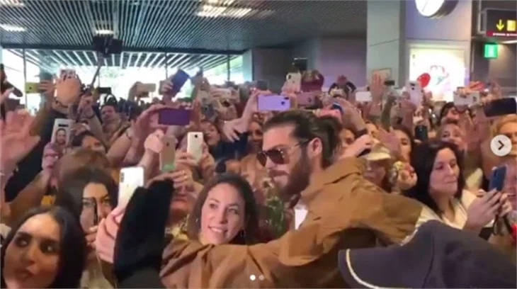 Can Yaman, Madrid'i de karıştırdı! Tam 2 bin kişi...