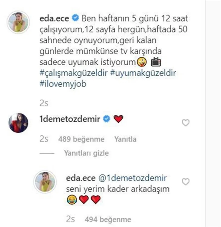 Eda Ece'nin halinden Demet Özdemir anladı!