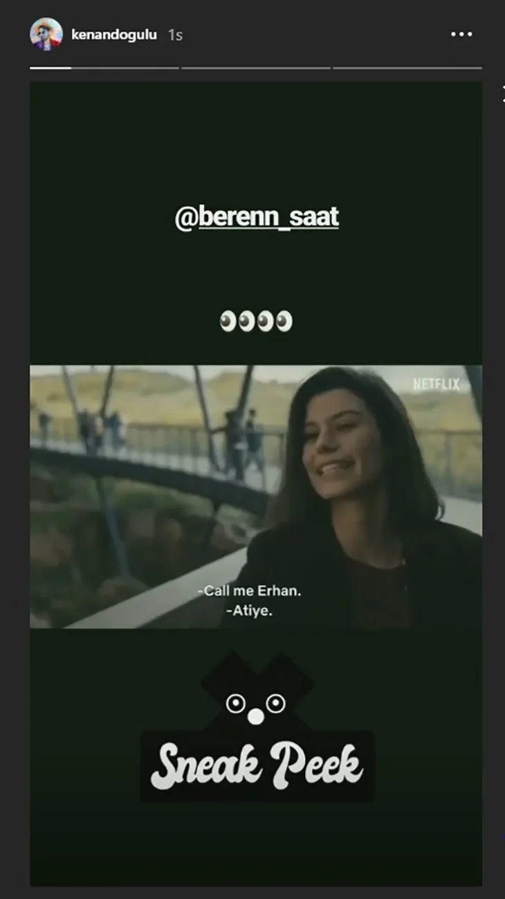 Kenan Doğulu, Beren Saat için paylaştı!