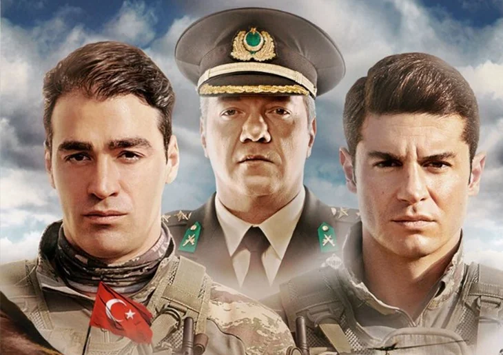 'Savaşçı' dizisinin seti karlar altında!