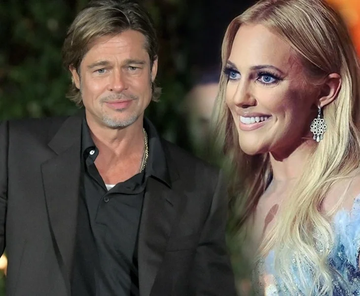 Meryem Uzerli ve Brad Pitt...