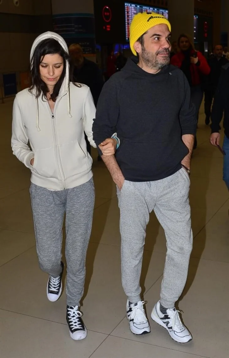 Beren Saat ile Kenan Doğulu, Los Angeles'tan kol kola döndü!