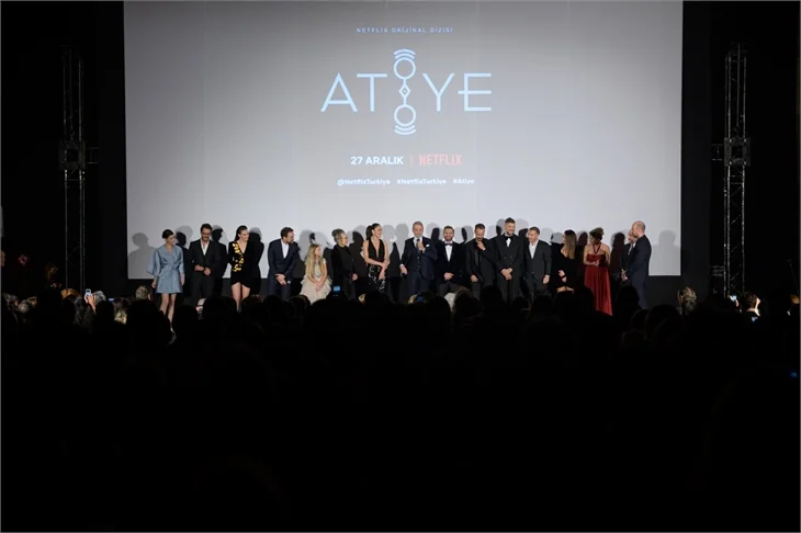 'Atiye'nin galasına ünlü akını!