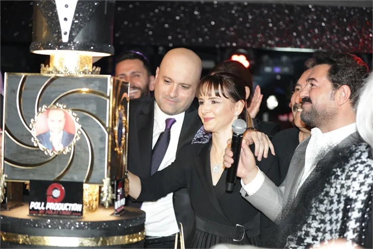 Polat Yağcı'nın doğum gününe yıldız yağdı!