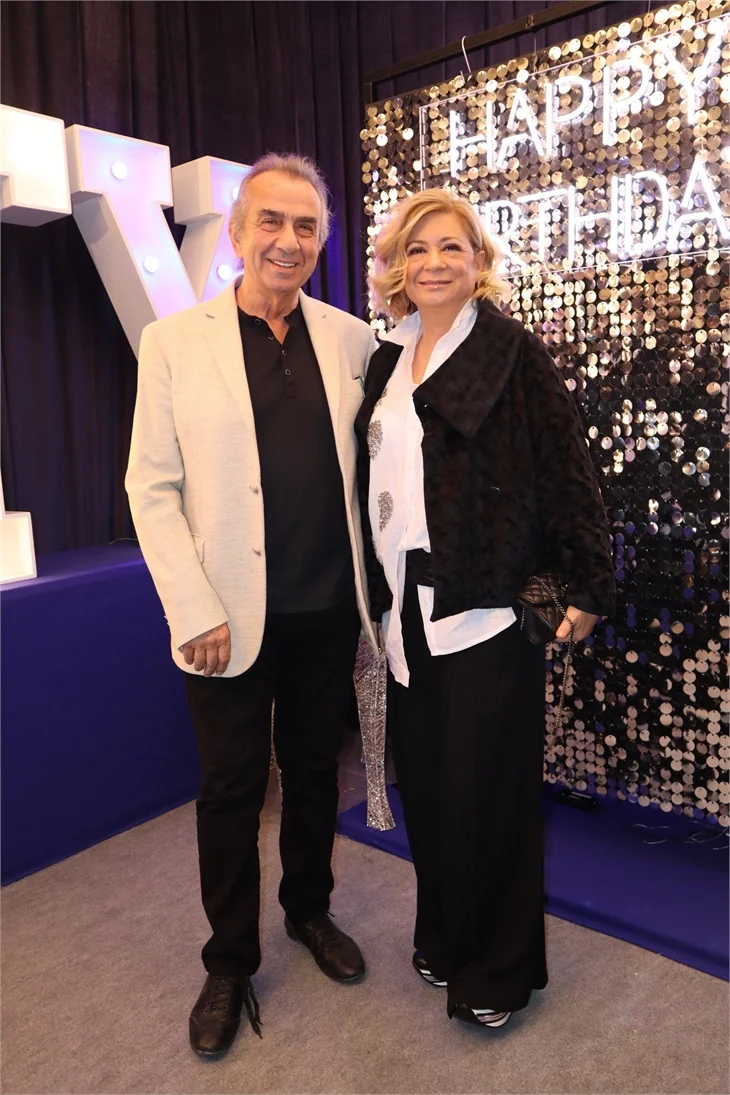 Polat Yağcı'nın doğum gününe yıldız yağdı!
