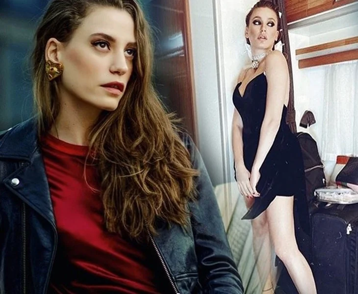 Serenay Sarıkaya'dan seksi yılbaşı paylaşımı!
