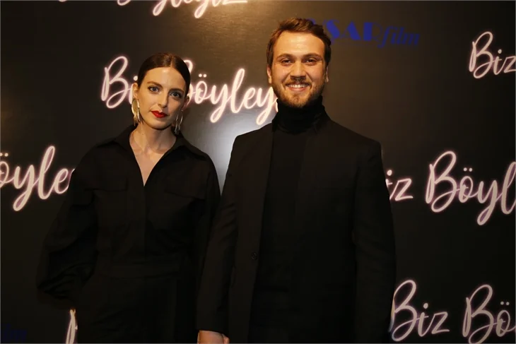 'Biz Böyleyiz'in galasına ünlü isimler akın etti!
