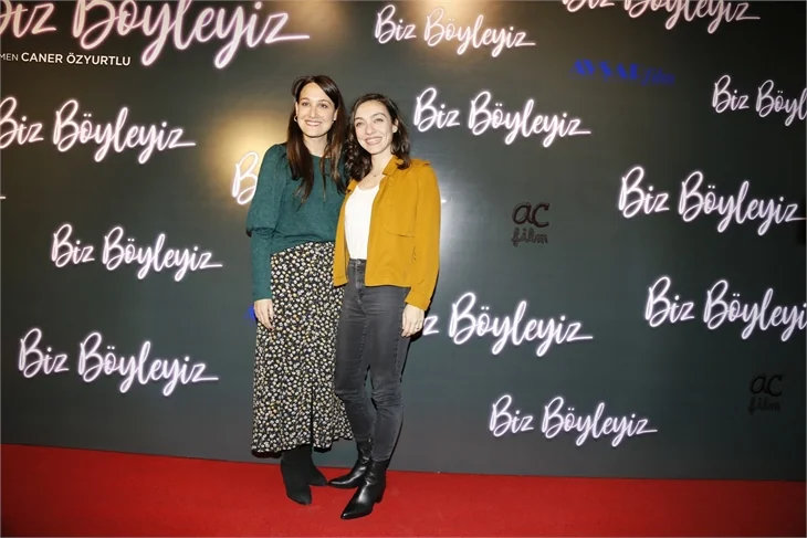 'Biz Böyleyiz'in galasına ünlü isimler akın etti!