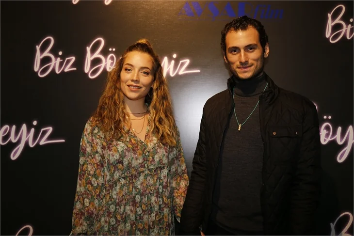 'Biz Böyleyiz'in galasına ünlü isimler akın etti!