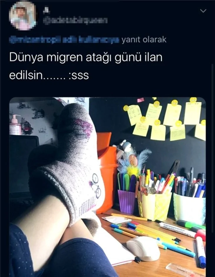 Duygu Özaslan'ın bacak fotoğrafı Twitter gündemine girdi!
