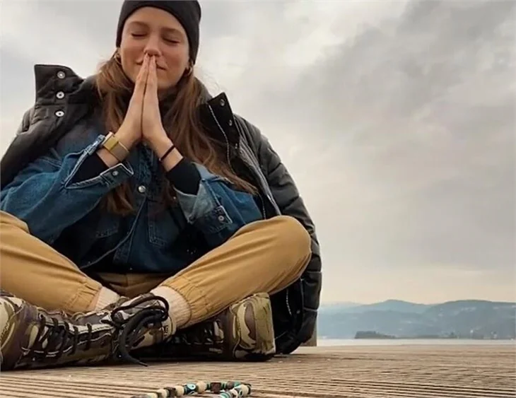 Serenay Sarıkaya ruhunu dinlendirdi!