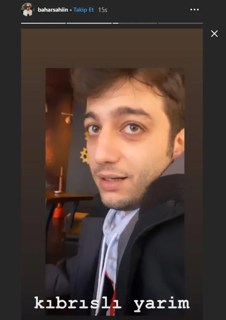Ve aşkın ilk kareleri ortaya çıktı! Bahar Şahin böyle duyurdu!
