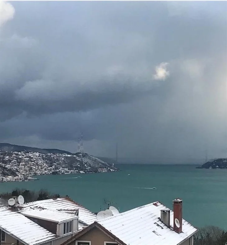 İşte ünlü isimlerin kar manzaraları!